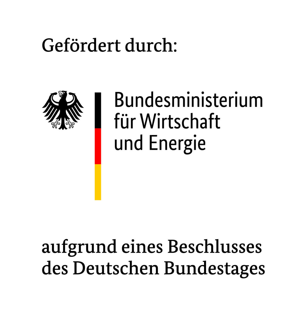 Logo Bundesminsiterium Wirtschaft und Energie